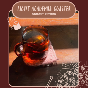 A coaster under a cup of tea under beautiful direct sunlight.